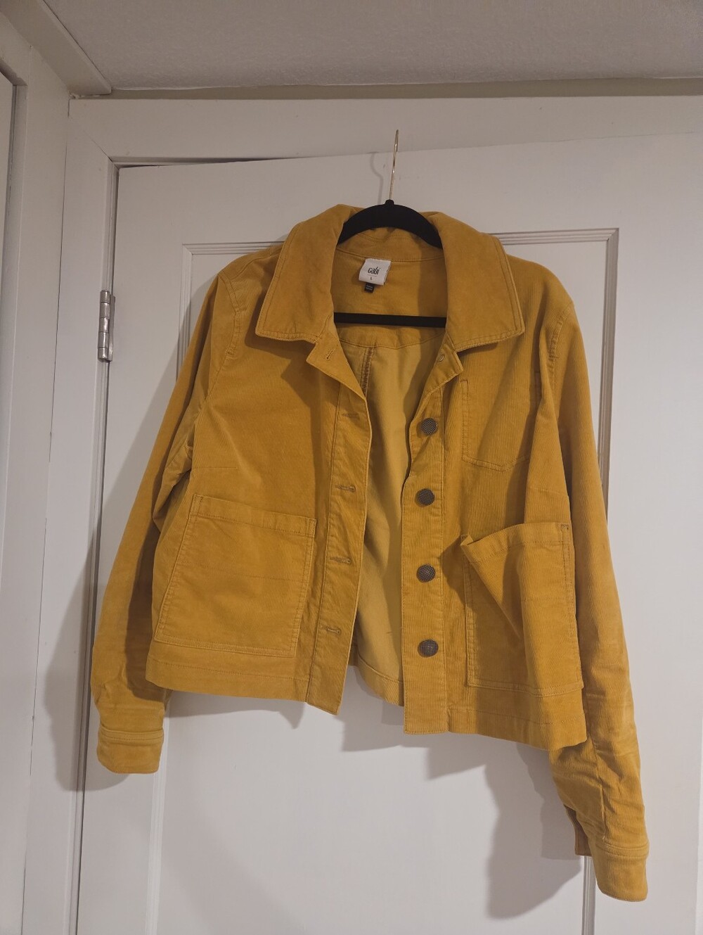 CAbi Corduroy Jacket in Mustard